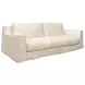 Oliver White Linen Slipcover 87" Sofa