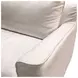 Oliver White Linen Slipcover 87" Sofa