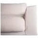 Oliver White Linen Slipcover 87" Sofa