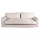 Oliver White Linen Slipcover 87" Sofa