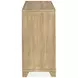 Coventry Honey Maple 4 Glass Door Buffet with LED