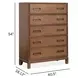 Ridgefield Russet 5 Drawer Chest