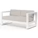 Newport Canvas Natural Outdoor Living Room Set