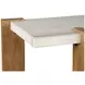 Goldmere Honey Wheat Rectangular Granite Top Sofa Table