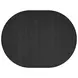 Atrium Black Extendable Round Dining Table