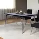 Ava Black 71" Rectangular Dining Table