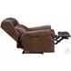 Gabby Worthington Cognac Power Recliner with Power Headrest And Lumbar