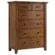 Joseph Chestnut 6 Drawer Chest