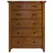 Joseph Chestnut 6 Drawer Chest