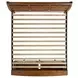 Joseph Chestnut King Sleigh Storage Bed