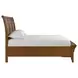 Joseph Chestnut King Sleigh Storage Bed
