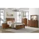 Joseph Chestnut 3 Drawer Nightstand with USB Charging