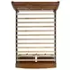 Joseph Chestnut Queen Sleigh Storage Bed