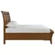 Joseph Chestnut Queen Sleigh Storage Bed