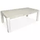 Lorelei Misty Cloud 86" Extendable Rectangular Dining Table
