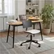 Duravel White Adjustable Office Chair