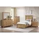 Sunstone Natural Youth Panel Bedroom Set