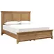Sunstone Honey Brown King Panel Bed