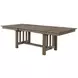 Harrisburg Walnut Brown Extendable Rectangular Dining Room Set
