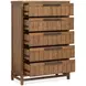 Conway Honey Wheat Storage Panel Bedroom Set
