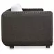 Soma Gray and Dark Brown Outdoor 100" Sofa
