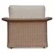 Meredith Beige Upholstered Outdoor Accent Chair