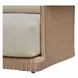 Meredith Beige Upholstered Outdoor Accent Chair