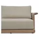 Meredith Beige Outdoor 91" Sofa