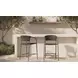 Zola Dark Brown Outdoor Bar Stool