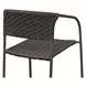 Zola Dark Brown Outdoor Bar Stool