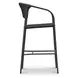 Zola Dark Brown Outdoor Bar Stool