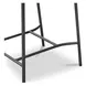 Zola Dark Brown Outdoor Counter Height Chair