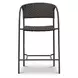 Zola Dark Brown Outdoor Counter Height Chair