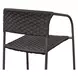Zola Dark Brown Outdoor Dining Chair Set of 2