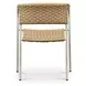 Zola Natural Outdoor Dining Chair Set of 2