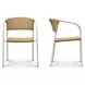 Zola Natural Outdoor Dining Chair Set of 2