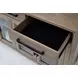 Breckenridge Medium Brown 4 Glass Door Server