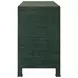 Getty Green Dyed Grasscloth 3 Drawer Soft Close Accent Chest
