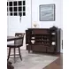 Gettysburg Dark Distressed 2 Door Spirit Cabinet