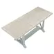 Darcy Beige and Mint Green Extendable Rectangular Counter Height Dining Room Set