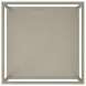 Glaze Bezel Square Glass Top Occassional Table Set