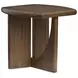 Phoebe Sienna Brown Rectangular End Table