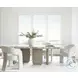 Arcadia Clay Open Back Arm Chair