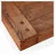 Grassroots Warm Earth Tone Extendable 100" Dining Table