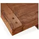 Grassroots Warm Earth Tone Extendable 88" Dining Table