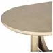 Valencia Gray Birch 60" Extendable Oval Dining Table