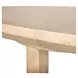 Valencia Gray Birch 110" Extendable Oval Dining Table