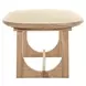 Valencia Gray Birch 110" Extendable Oval Dining Table