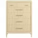 Eave Sundrenched Oak Panel Bedroom Set