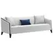 Artisan Upholstery Linen Piet 90" Sofa